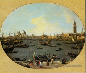 CANALETTO Venise du Campo Santi Apostoli Canaletto Peinture à l'huile